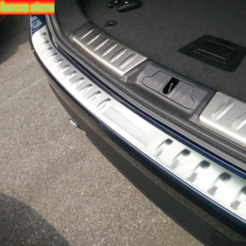 

For Jaguar F-Pace F Pace X761 Car-styling stainless steel rear door bumper Protector plate inner 2 PCs