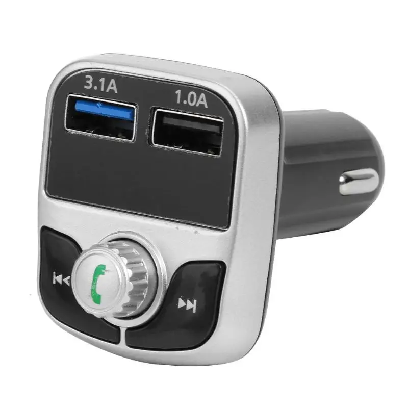 G17 автомобильный bluetooth-адаптер беспроводной Bluetooth Hands-free fm-передатчик двойной USB зарядное устройство Автомобильный комплект USB Bluetooth музыкальный приемник