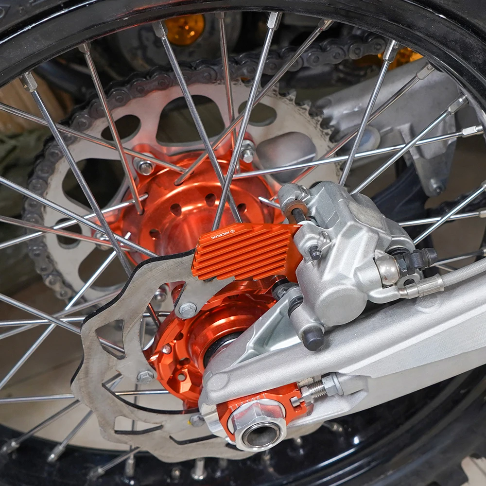 NICECNC-리어 브레이크 방열판 캘리퍼 쿨러 프로텍터, KTM 125-530 200 250 300 350 450 EXC EXCF XC XCF XCW SX SXF XCWF 08-23