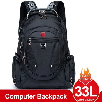 

Four Layer Travel Backpack Large Capacity Men Business Short Trip Back Pack Waterproof Laptop Bagpack USB Charging mochila