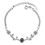 Браслет Antler, браслет, проекционный 100 язык, я люблю вас, микро-резьба, все, как у вас есть браслет женский