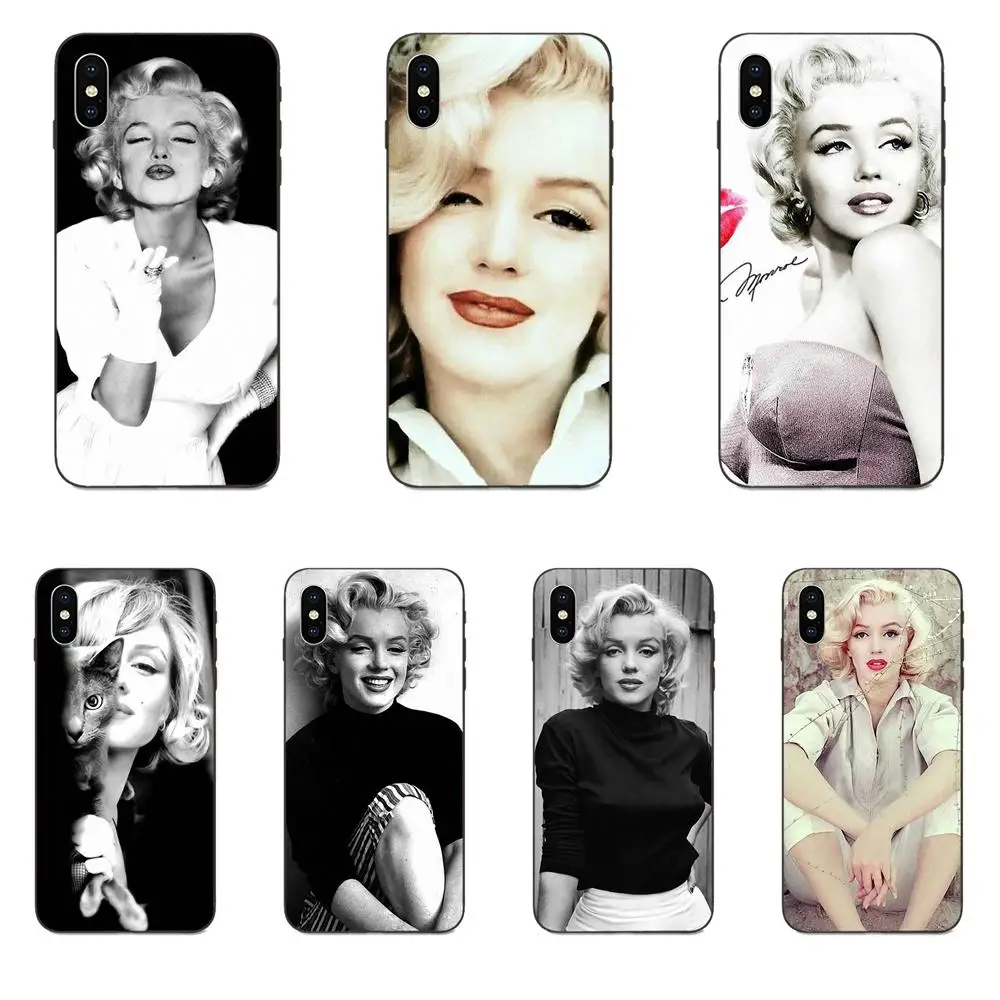 TPU Original 2019 Hybrid Marilyn Monroe For Galaxy C5 C7 J1 J2 J3 J330 J5 J6 J7 J730 M20 M30 Ace Core Max Mini Plus Prime Pro |