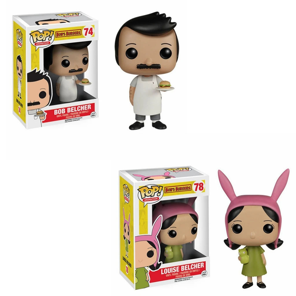Funko поп анимационная серия Боб гамбургеры #78 Луиза Белчер виниловые фигурки Куклы