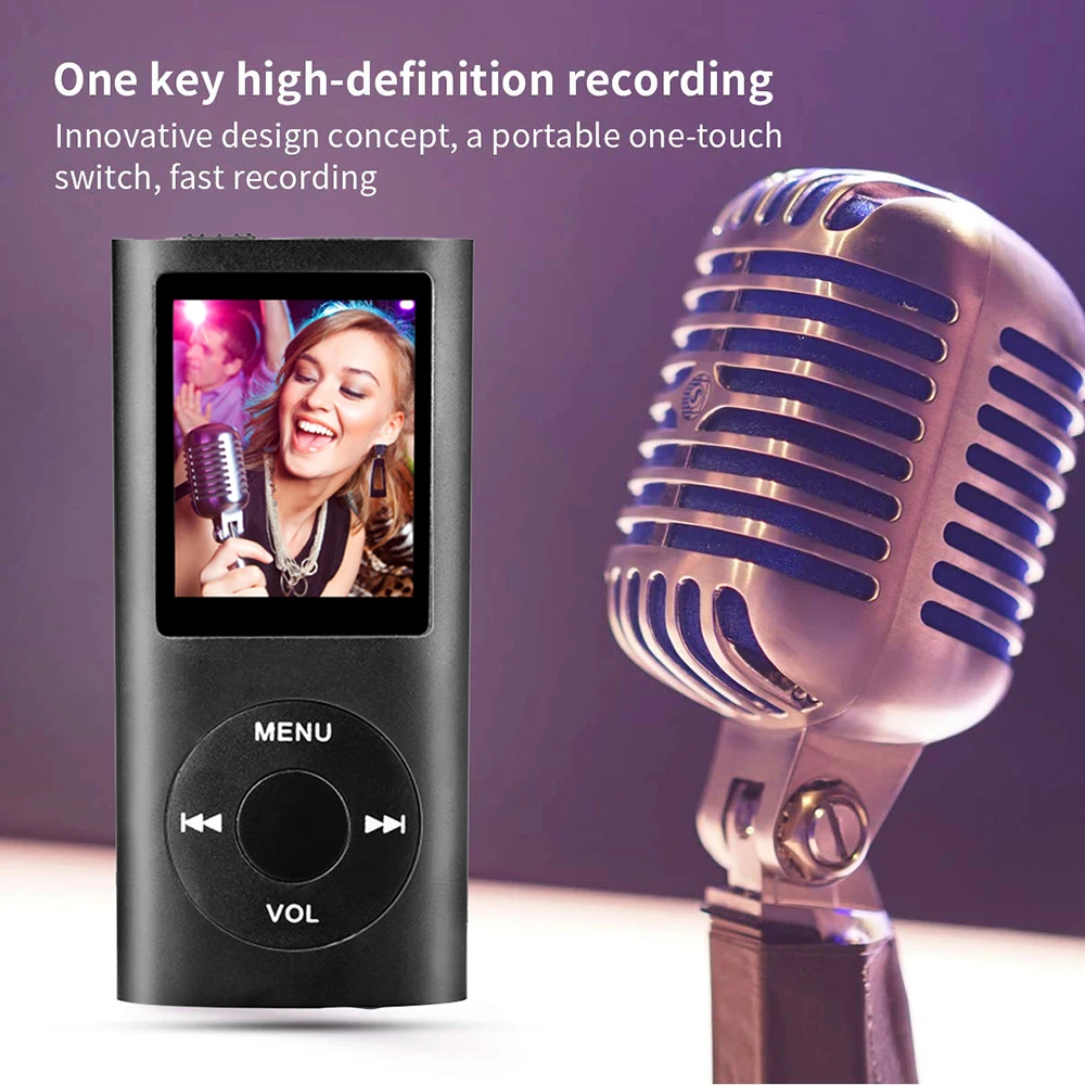 1,8 дюймов ЖК MP3-плеер музыка воспроизведение с fm-радио видео плеер электронная книга ридер MP3 со встроенной памятью 8 ГБ 16 ГБ 32 ГБ TF карта