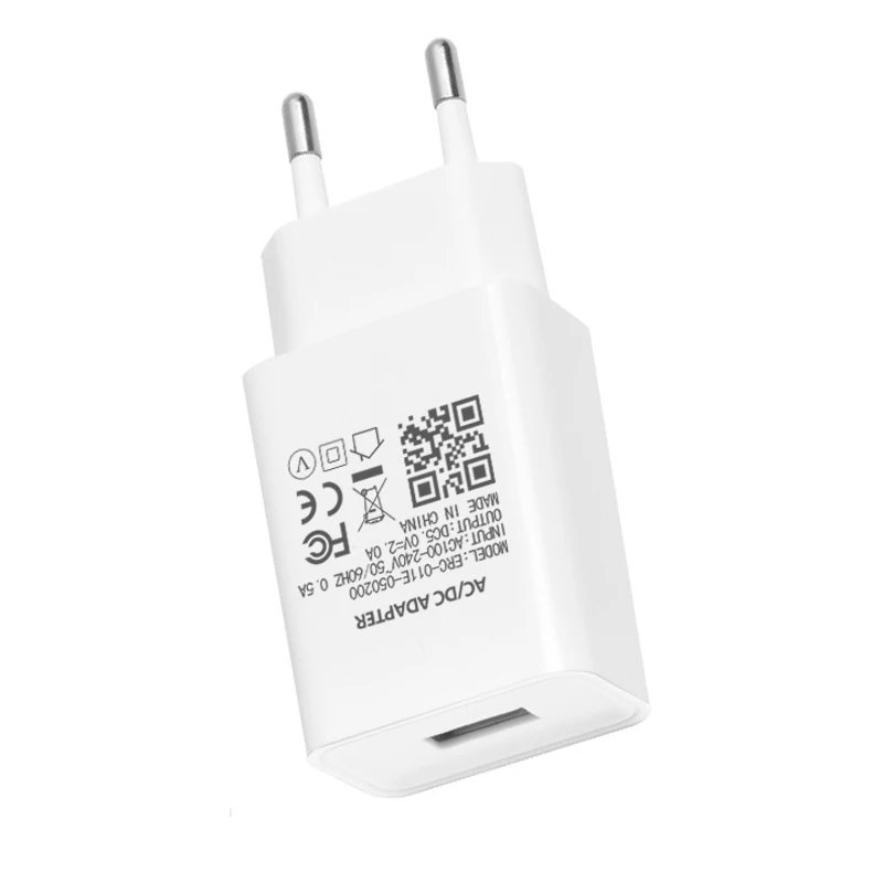 USB Charger 5V 2A Phone Adapter For Huawei P Smart 2020 Y5 Y6 Y7 2018 2019 Honor 7A 7C 7X Micro USB Fast Charging Cable Charger