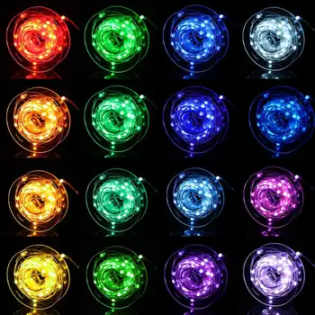 

LED Copper Wire Light Copper Wire String Lights Copper Wire Lamp Waterproof String Light Colorful String Light