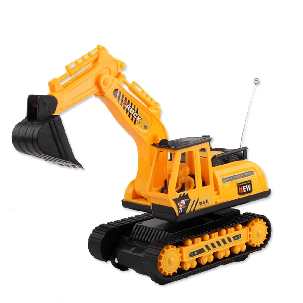 Игрушечный экскаватор RC детский симулятор гусеничный Электрический 2 канальный