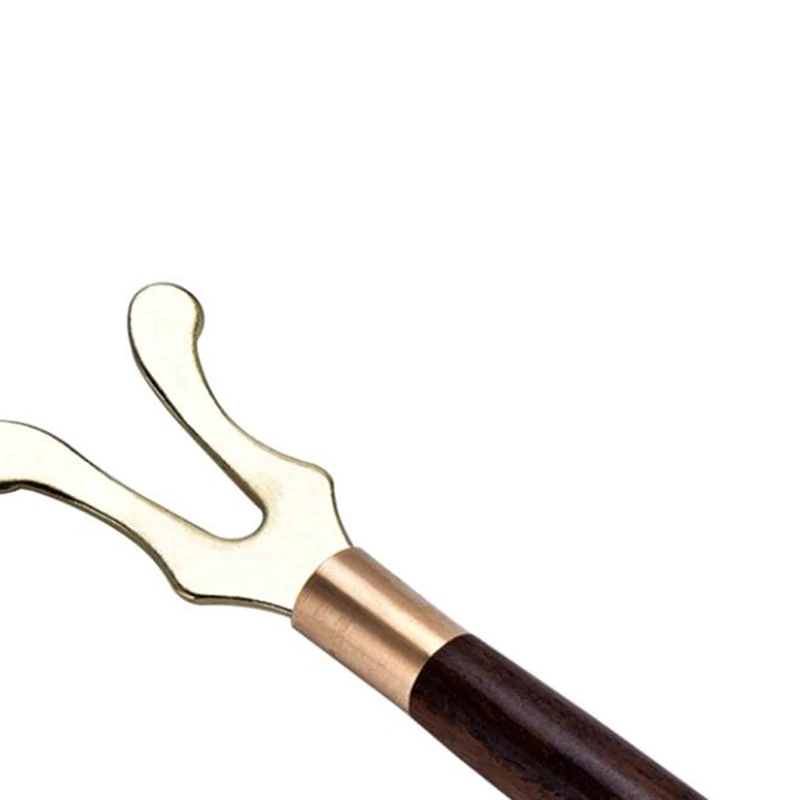 Black zen wood Home Tea Pot Heat Insulation Tea Clip Fork With Wooden Handle Cast Iron Head Coffee Tea Tools Accessories Insulation Tea Clip - Цвет: Black zen wood