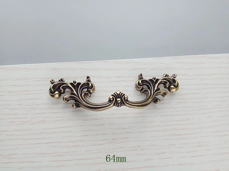 Antique Bronze Classic Furniture Hardware Handle Kitchen Cabinets Sliding Door Drawer Wardrobe Cupboard Dresser Handle Pull Knob
