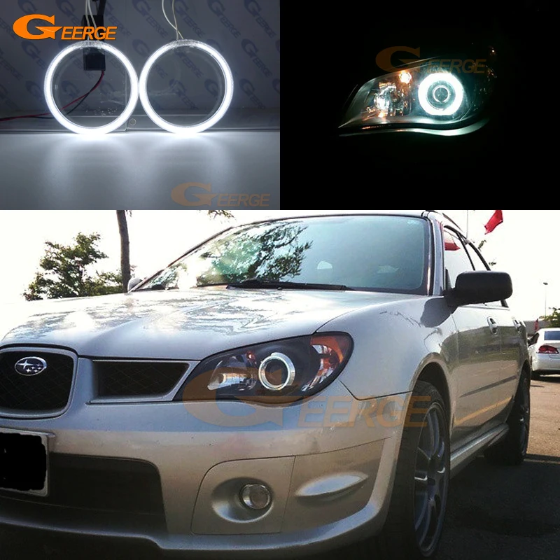 Для Subaru Impreza WRX STI 2006 2007 отличный ультра яркий CCFL ангельские глазки Halo Кольцо