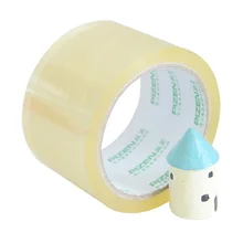 Deli 30931 Transparent Packing Tape 60 Mm* 60y Thick 10 Size Packaging Adhesive Tape Express Sealing Adhesive Tape