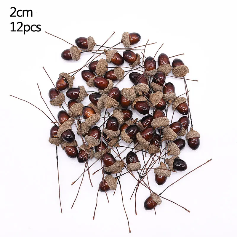 2cm-12pcs 10-30 см натуральный ротанговый венок, Рождественское украшение, свадебный венок, украшение для рукоделия, венок, вечерние Рождественское украшение для дома - Цвет: 2cm-12pcs
