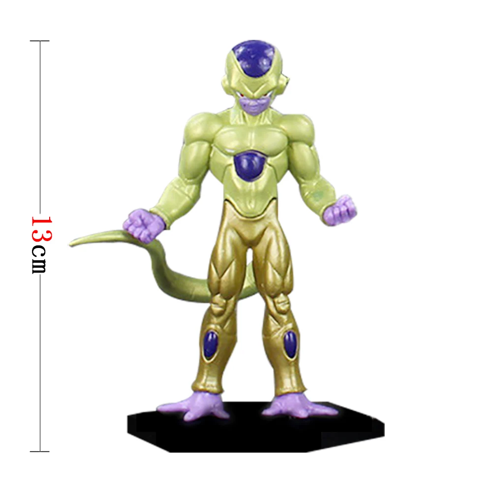 С рисунками из комикса «Жемчуг дракона Z фигурку воскресение F Golden Frieza Фриза экшн-фигурка Dragon Ball Z фигурка морозильник DXF Модель Коллекция