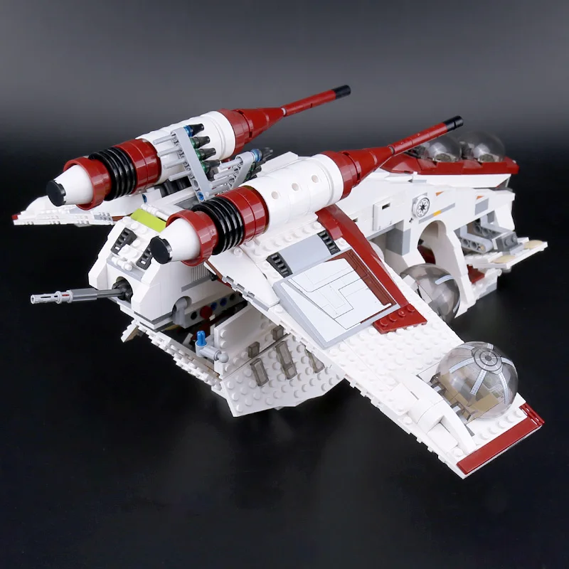 

Lepinblocks 05041 Republic Gunship Compatible with wars legoset 75021 Star Building Blocks Bricks Educational Toys Gift 81043