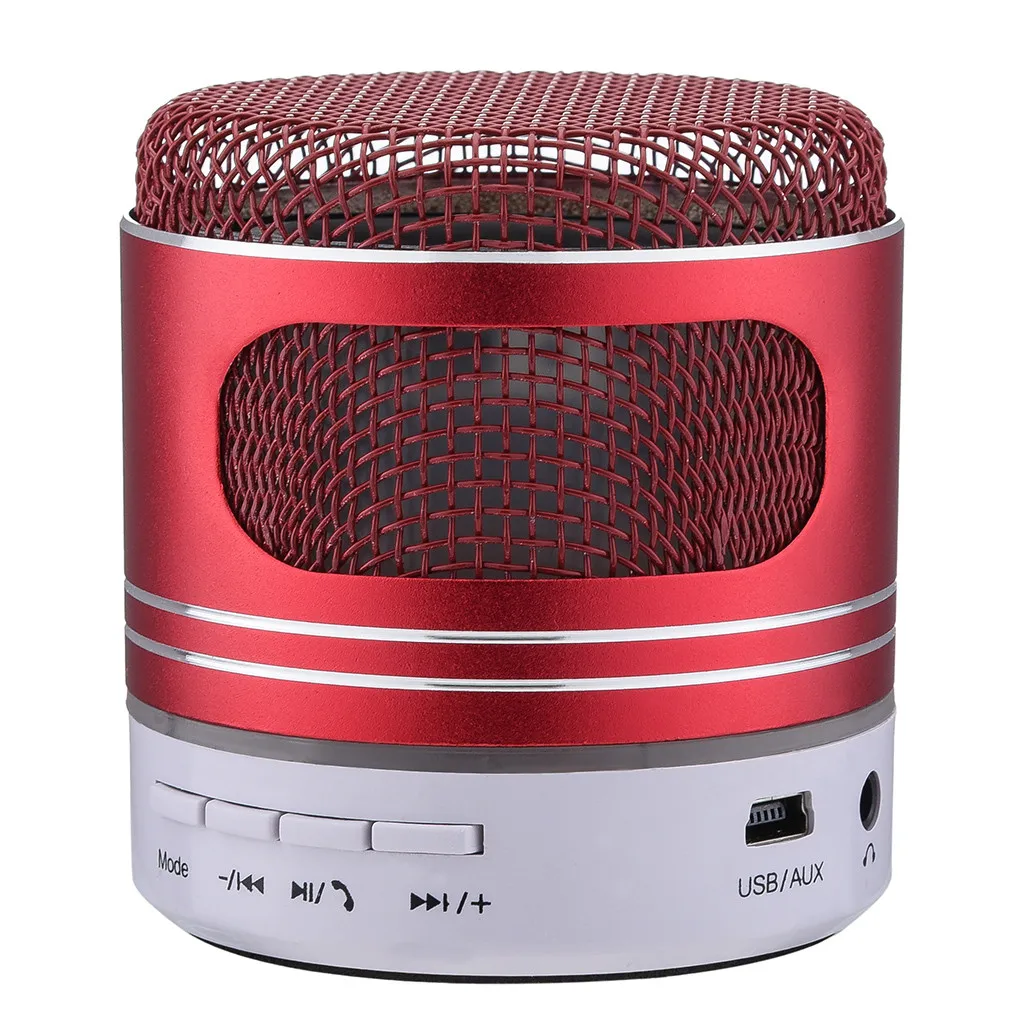 

HIPERDEAL Mini Bluetooth Speaker USB Led Light Wireless Portable Music Box Subwoofer Small Aug1