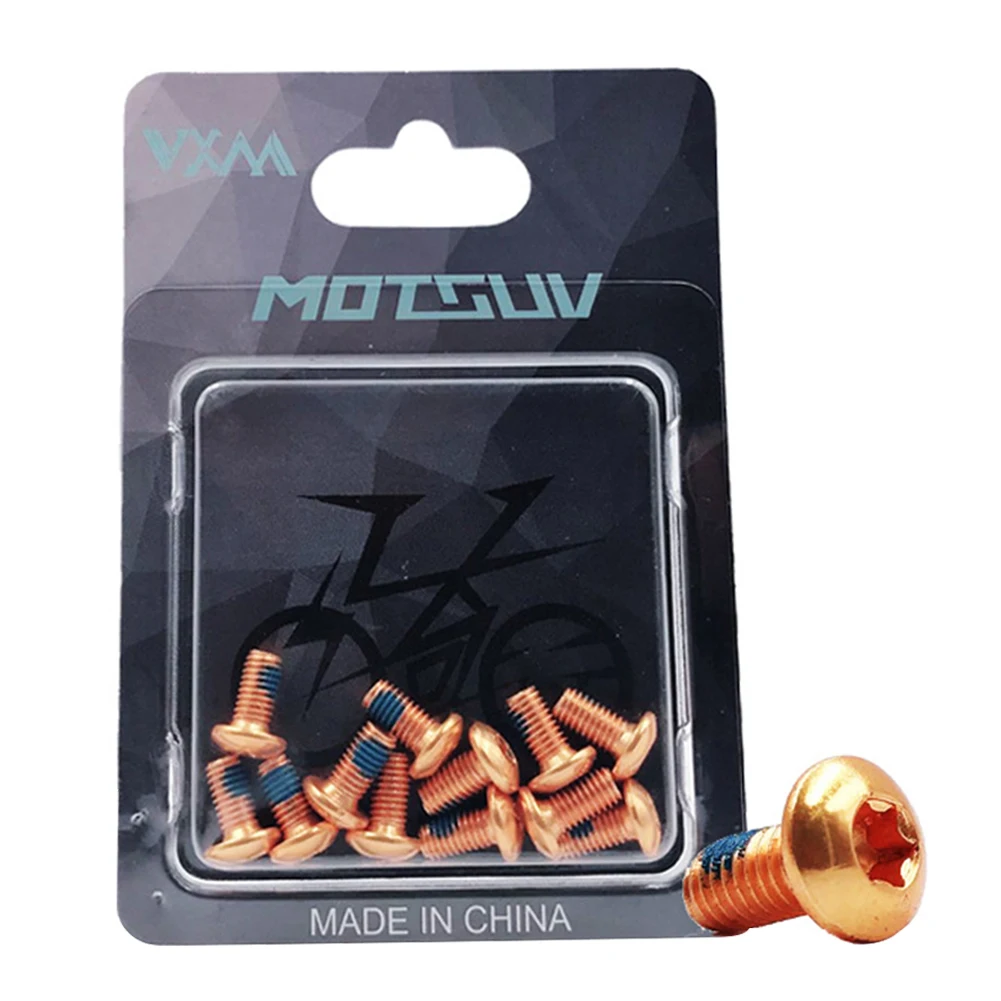 Frein à Disque - Gold - M5X10 - Acier Allié - 12 Pièces - VTT - Cdiscount Sport