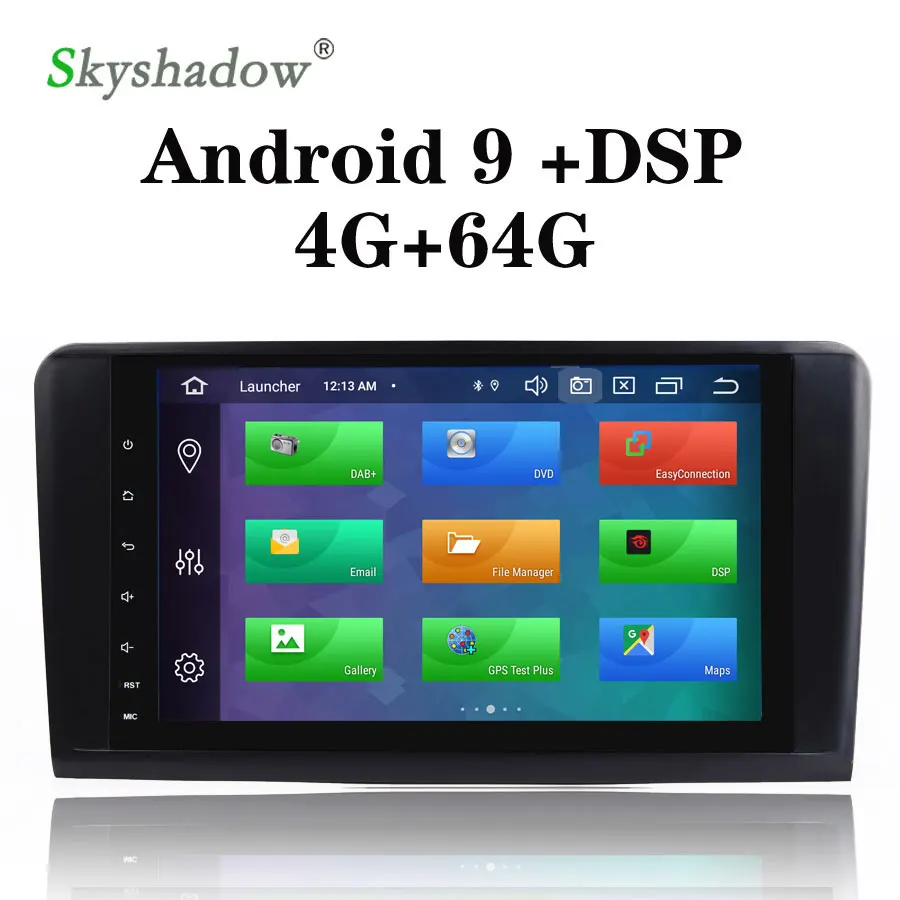 Top DSP Android 9.0 4G+ 64G Car Multimedia Player Radio bluetooth For Mercedes Benz ML CLASS W164 ML300 ML350 ML450 ML500 ML550 X164 0 Top DSP Android 9.0 4G+ 64G Car Multimedia Player Radio bluetooth For Mercedes Benz ML CLASS W164 ML300 ML350 ML450 ML500 ML550 X164 0
