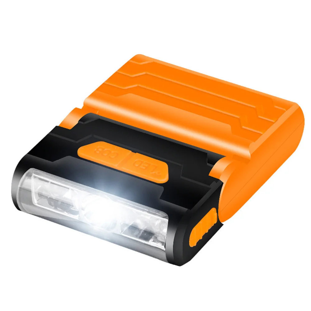 Rechargeable Body Motion Sensor LED Headlamp Hat Clip Light Adjustable Lamp Waterproof USB Charging Cap Head Lantern