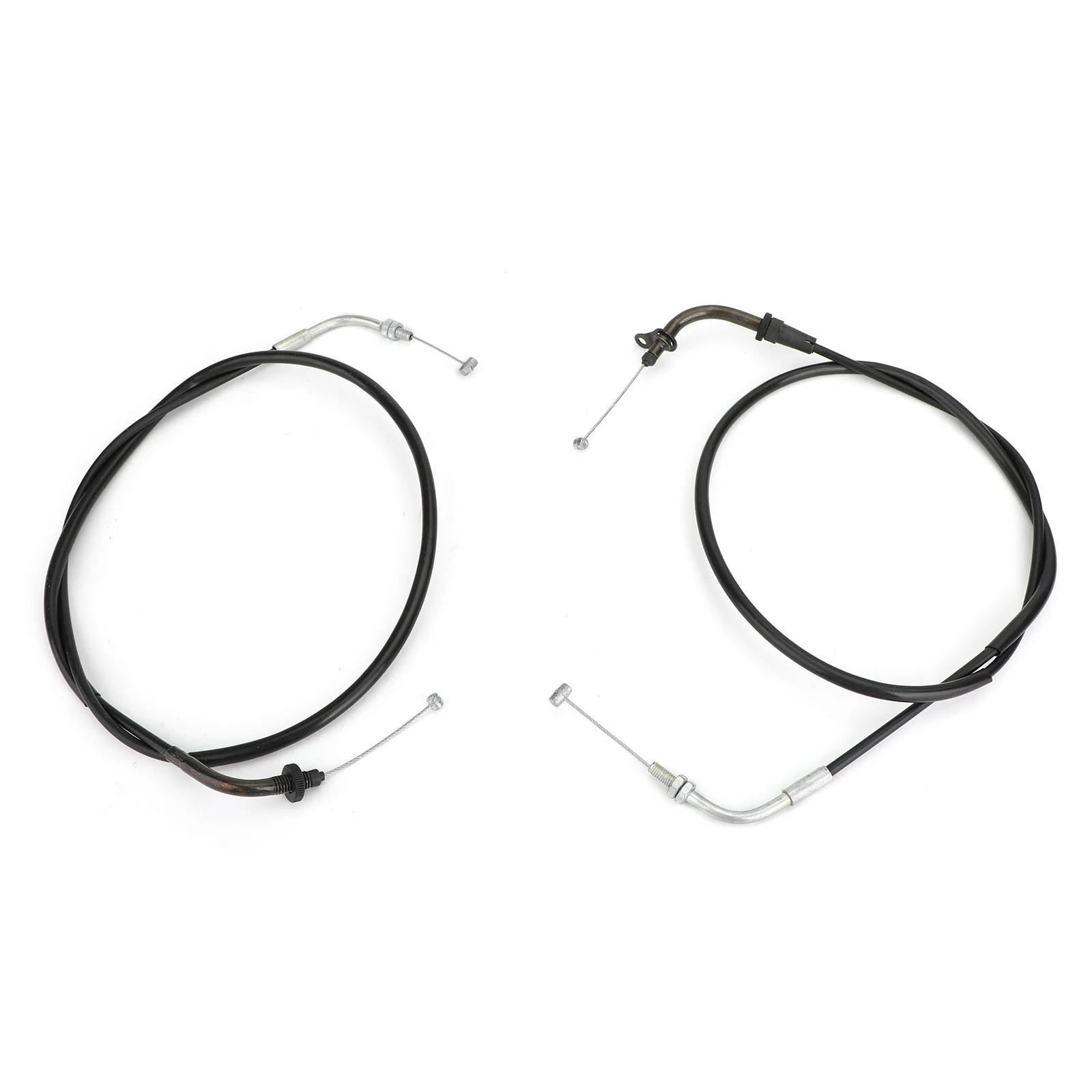 Areyourshop для Yamaha V-Star 1100 XVS1100 1999-2011 кабель дроссельной заслонки 5PB-26311-10 мотоцикл стальной провод Drag Star классический - Цвет: 2PCS Throttle Cable