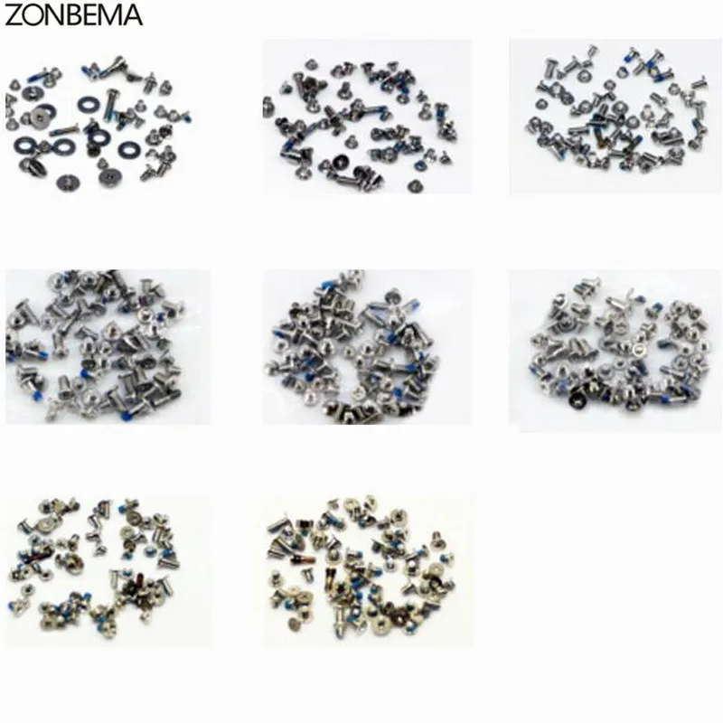 ZONBEMA полный набор винтов Комплект Ремонт Запасные части для iPhone 7 7 Plus 4," 5,5"