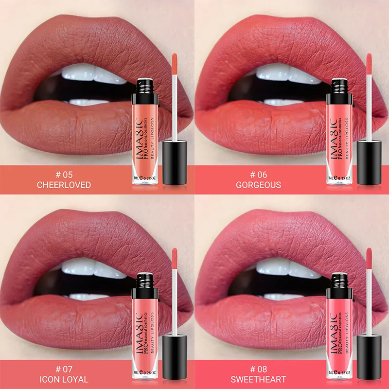 LP-202-ZH2 IMAGIC nieuwe блеск для губ glazuur dames sexy merk блеск для губ cosmetica waterdicht blijvende dames naakt make-up hydraterende - Цвет: LP-202-ZH2