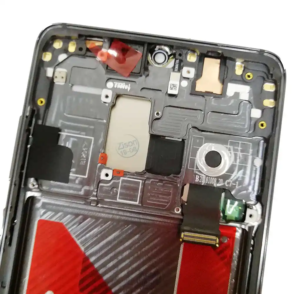 ЖК-дисплей с рамкой для huawei mate 20 Full lcd mate 20 HMA-L09 HMA-L29 HMA-AL00 TL00 дисплей сенсорный датчик дигитайзер сборка