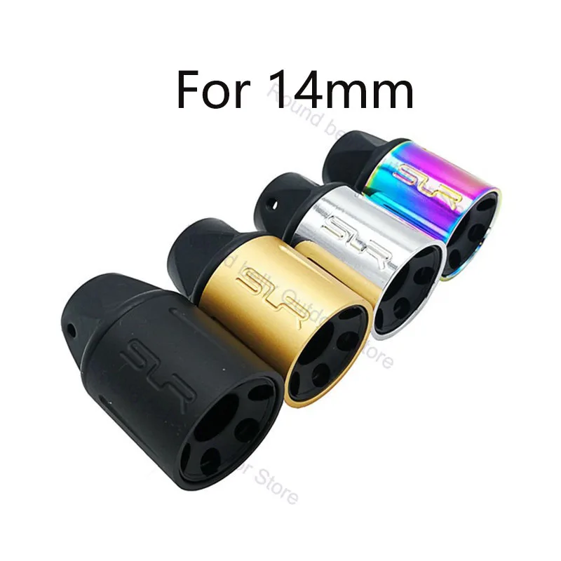 

TOtrait Alloy CCW SLR SLH 14mm Negative Thread Barrel Brake Cap Airsoft AEG GBB AR15 M4/M16 Airgun Paintball Accessories