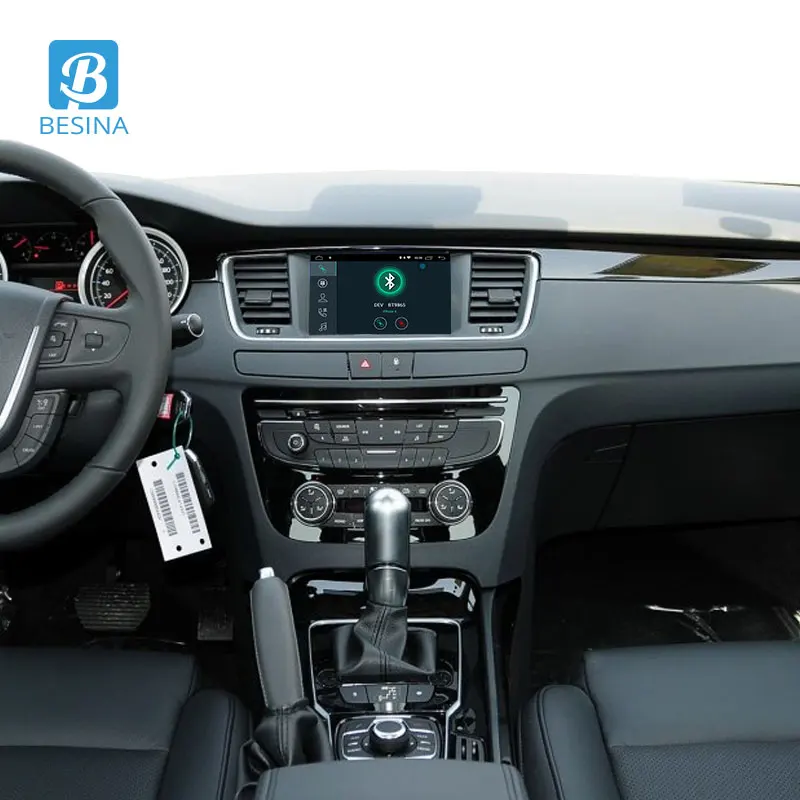 Besina Android 9,0 автомобильный dvd-плеер для peugeot 508 2011- 1024*600 wifi gps Навигация Аудио 1 Din автомобильный Радио Видео плеер