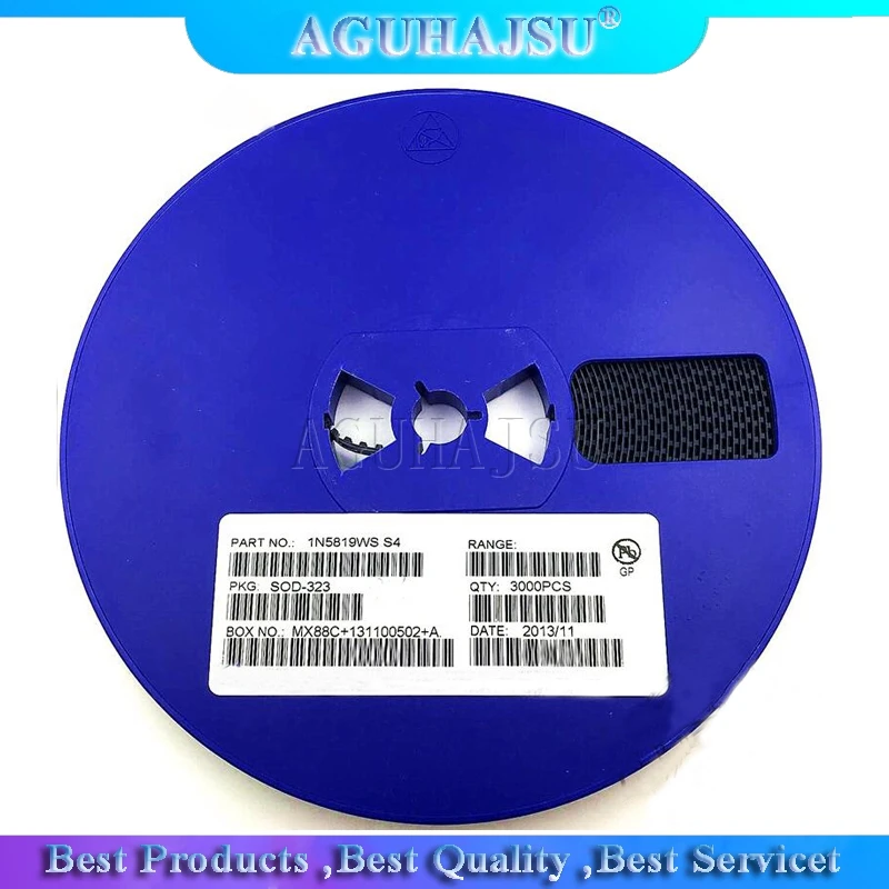 3000 pcs SMD диод 0805 SOD-123 1N5819 1N4007 1N4148 SOD123 SOD-323 1206 1N4148WS 1N5819WS B5819WS SOD323 | Электронные