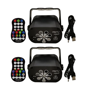 

LED Stage Light Disco Lase r Projector With Remote Control Stage Lighting Effect
