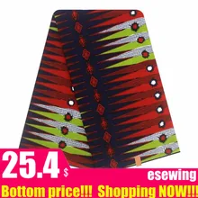 Большой Круг Дизайн Анкара настоящий воск принт Нигерия хлопок африканская вощеная ткань принтом высокое качество для женщин платье