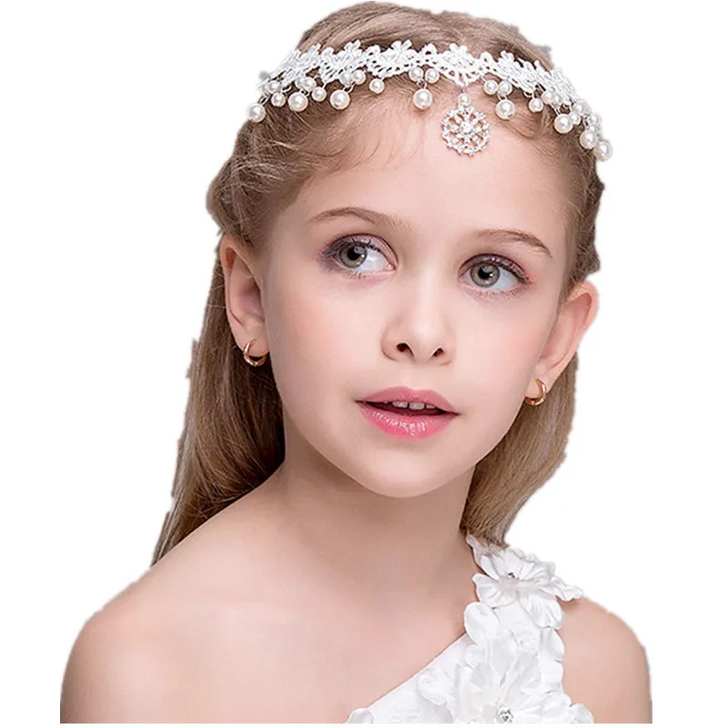 Hair Accessories Child Princess Tiaras Crowns Headband for Girls Birthday Wedding Party