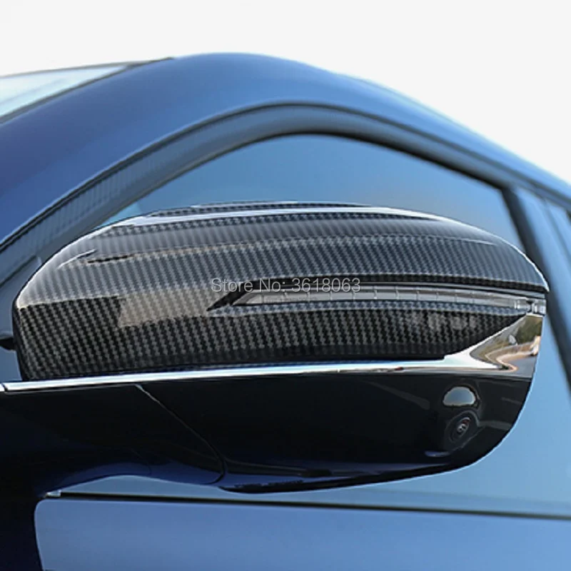 Для Changan CS75 Plus ABS Хромированная дверная боковая крышка зеркала заднего вида отделка заднего вида анти-Натирание ChromeCar-Стайлинг аксессуар