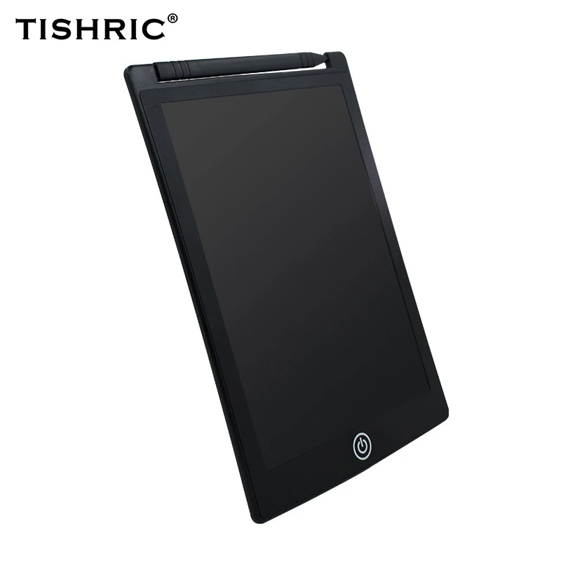 Black-TSR701-NO LOCK TISHRIC графический планшет образовательный 8,5 Дюймов Тонкий стильный ЖК-планшет для письма детская письменная доска со стилусом для рисования - Цвет: Black-TSR701-NO LOCK
