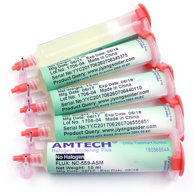 1 шт. AMTECH NC-559-ASM BGA PCB No-Clean паяльная паста Сварка Расширенный масляный флюс смазка 10cc паяльные инструменты для ремонта C0011