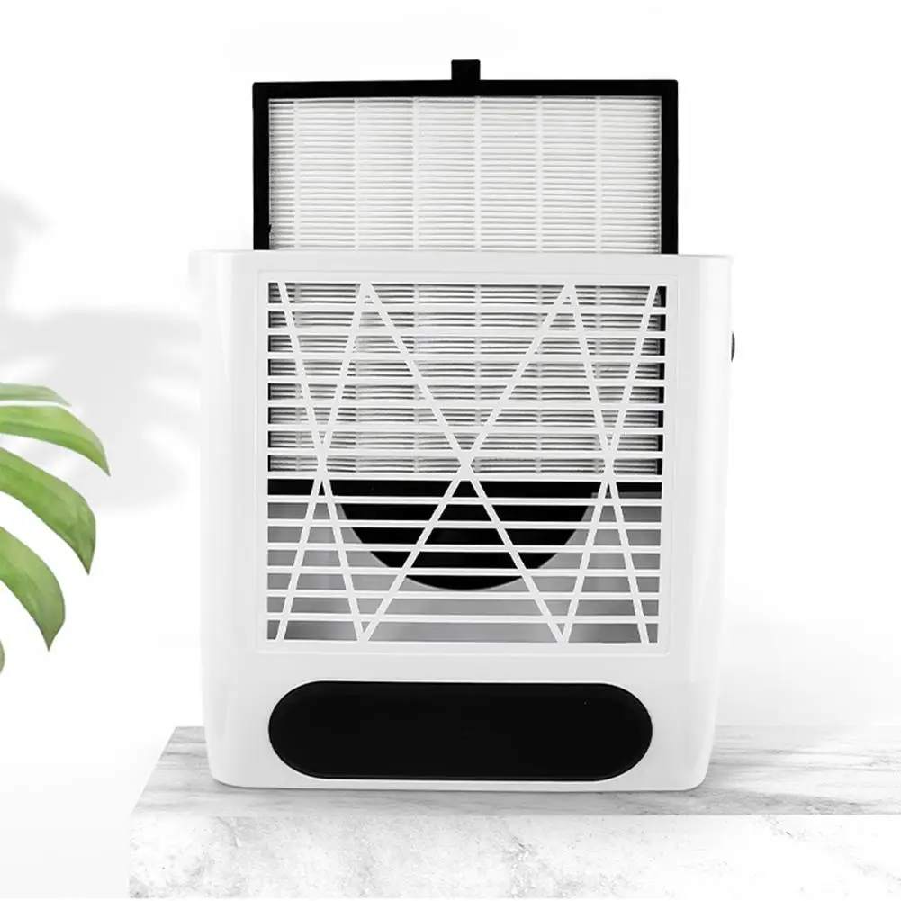 80 Вт Мощный ногтей пылесос арт салон всасыватель, пылесборник пылесос для маникюрная пилка художественное оборудование очиститель