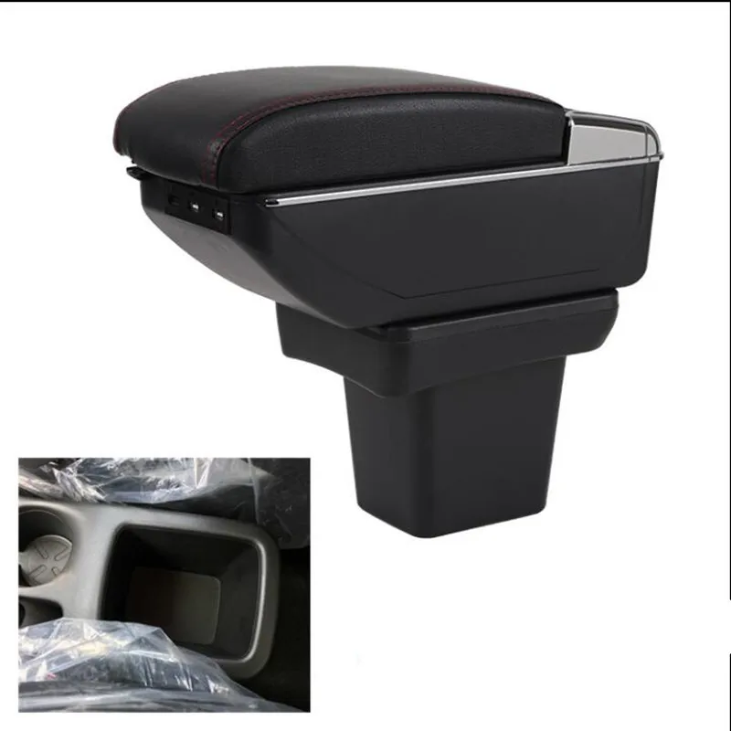 Автомобильный Стайлинг ABS подлокотник центральный пульт коробка для хранения - Фото №1