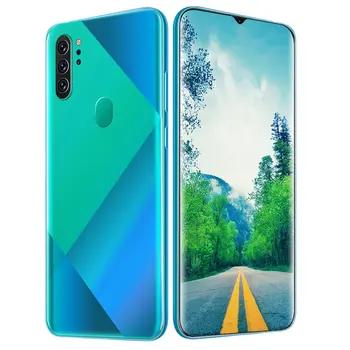 

Water Drop Screen Human Face Fingerprint Mobile Phone Smart Phone Bit M80 2+16GB 6.7inch 1511 Box Speaker Portable 13MP+14MP