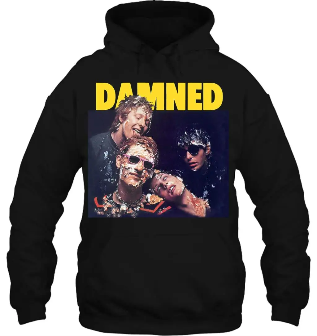 Мужская толстовка с капюшоном The Damned s m l Xl 2Xl Фирменная Новинка официальная женская уличная одежда