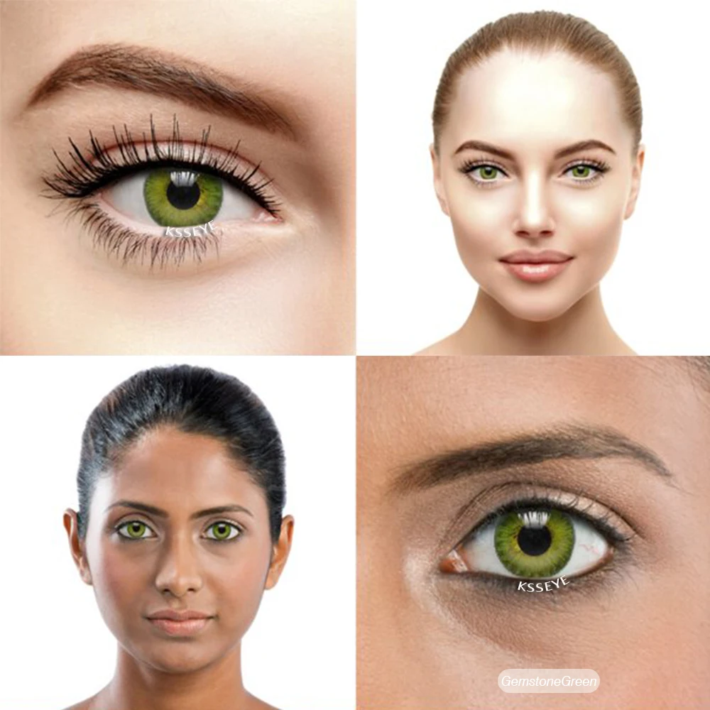 Air Optix Colors Gemstone Green Contact Lenses