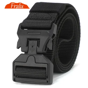 

Tactical Belt New Nylon Army Belt Men Molle Military SWAT Combat Belts Knock Off Emergency Survival Belt Tactical Gear Dropship