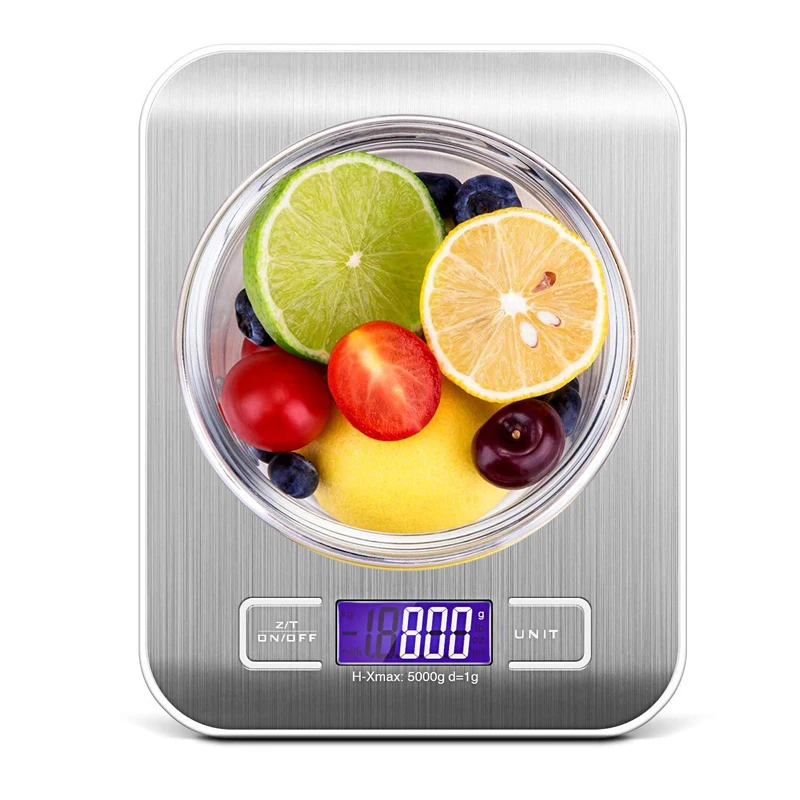 5kg/1g Kitchen Digital Scale LCD Electronic Balance Food Weight Postal Scales AU