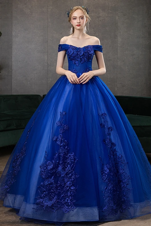 Gryffon Quinceanera Dresses Party Prom Off The Shoulder Ball Gown Classic Lace Embroidery Vintage Quinceanera Dress Plus Szie