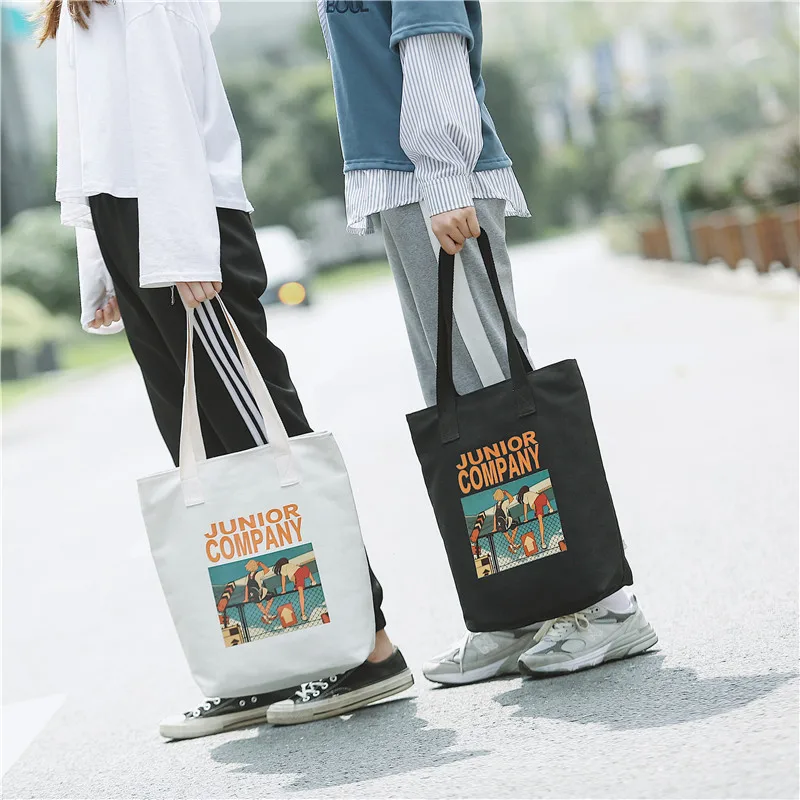 

Hipster Single-shoulder Canvas Bag Women's Literature And Art Students Tide Korean-style Harajuku-Style Versatile Fashion Printe