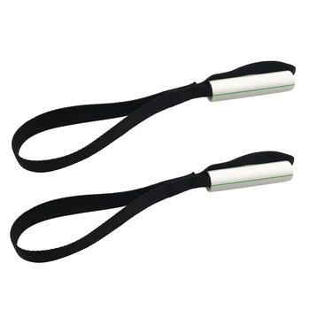 

2x Car Hood and Trunk Tie-Down Loops For Transport Kayak, Canoe 35x2.5x3cm