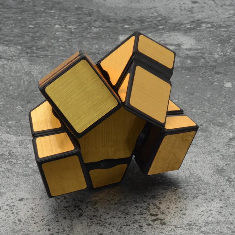 Yongjun 331 волшебный призрак 1X3X3 cubo magico куб зеркальный блок антистрессовая головоломка золото/Silverneo волшебные развивающие игрушки для детей