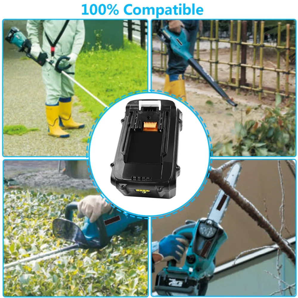 Turpow Замена Батарея для Makita 36V 4000 мА/ч, 2 предмета спортивный костюм BL3626 BL3622A BL3640 не совместим W/DC36WA