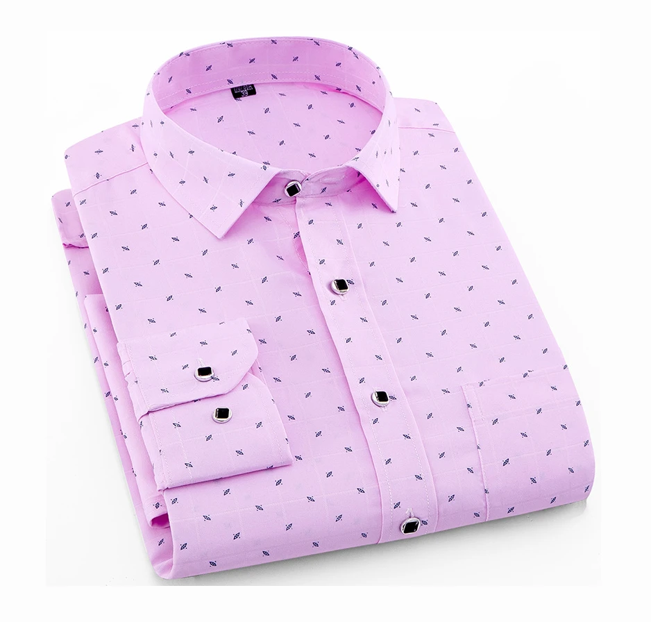 de eerste resterend Moreel Men's Long Sleeve Plaid Shirt | Dress Shirts | Male Shirt | Slim Fit |  Clothing - Men's Long - Aliexpress
