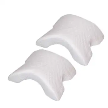Memory Foam постельные принадлежности защитная подушка для шеи медленный отскок многофункциональная память анти-давление подушка для рук здоровье шеи пара подушка - Цвет: 2pcs