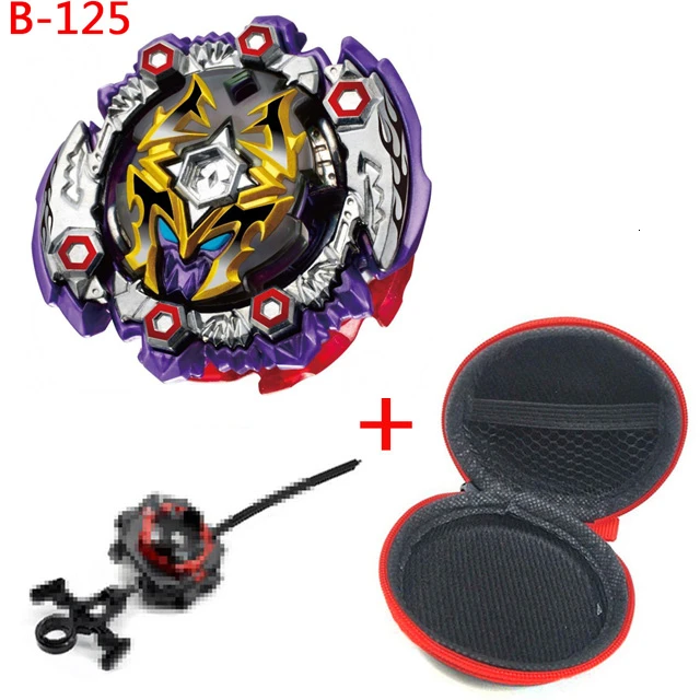 Beyblade Burst Turbo B-150 B-148 B-149 B-145 B-144 металлическое лезвие Арена каких-либо излучатель может сочетаться одежда на Рождество игрушки подарки - Цвет: B125With Launcher